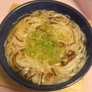 塩昆布そうめん